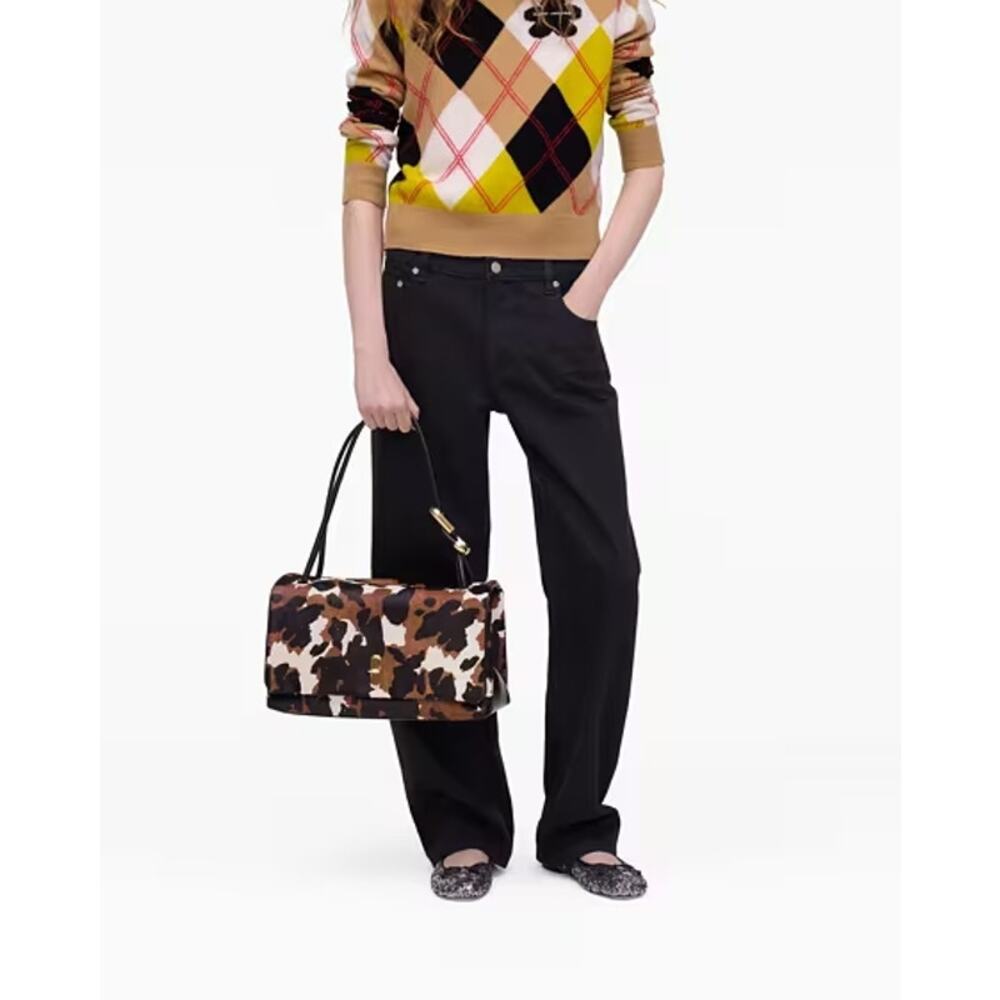 Marc Jacobs Calfhair cow print shoulder bag